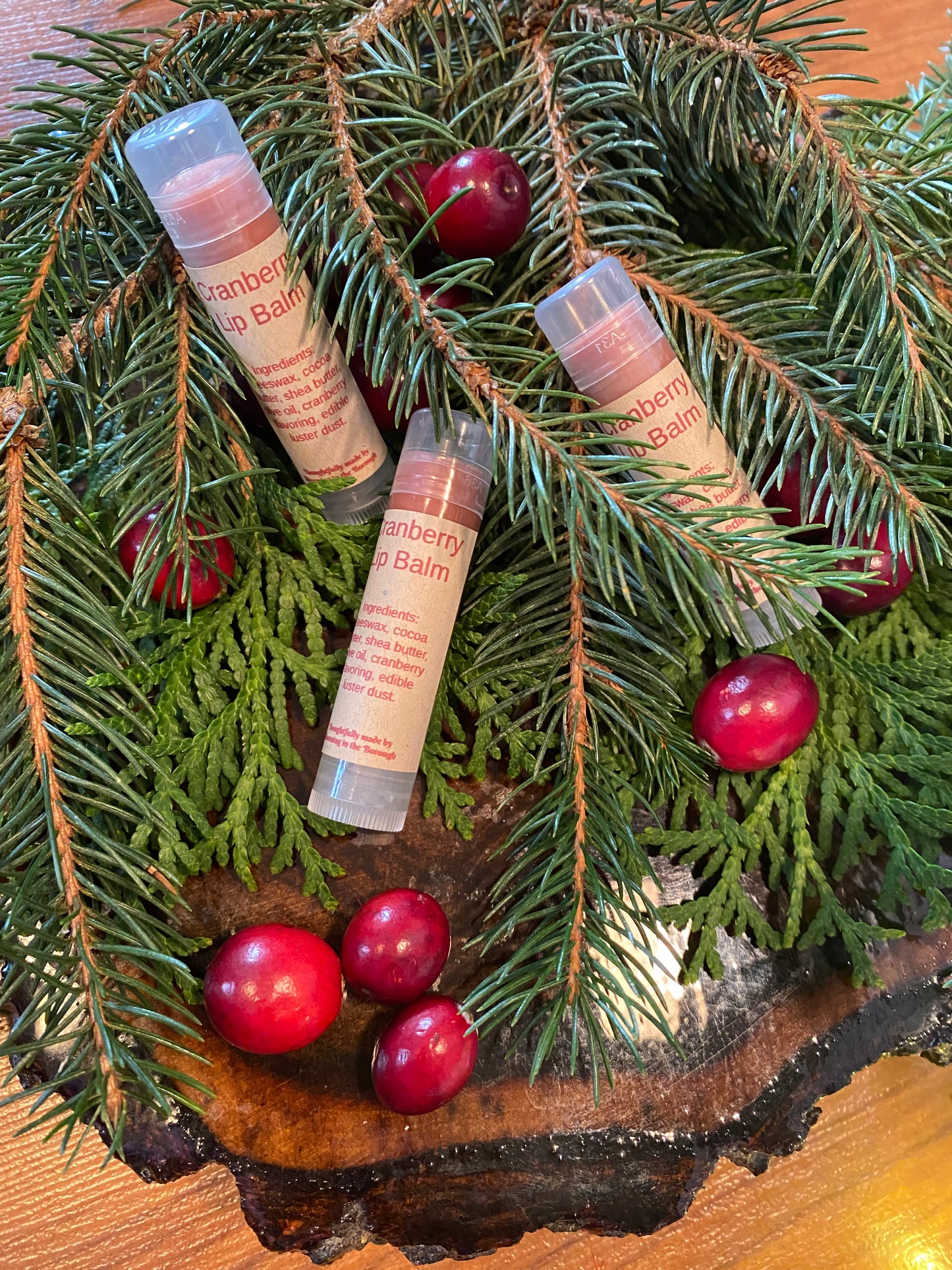 Cranberry Lip Balm
