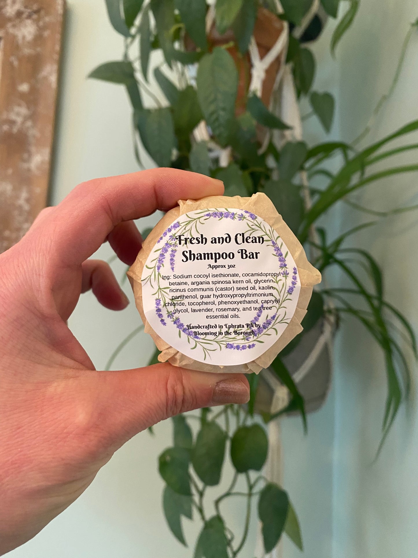 Fresh and Clean Shampoo Bar