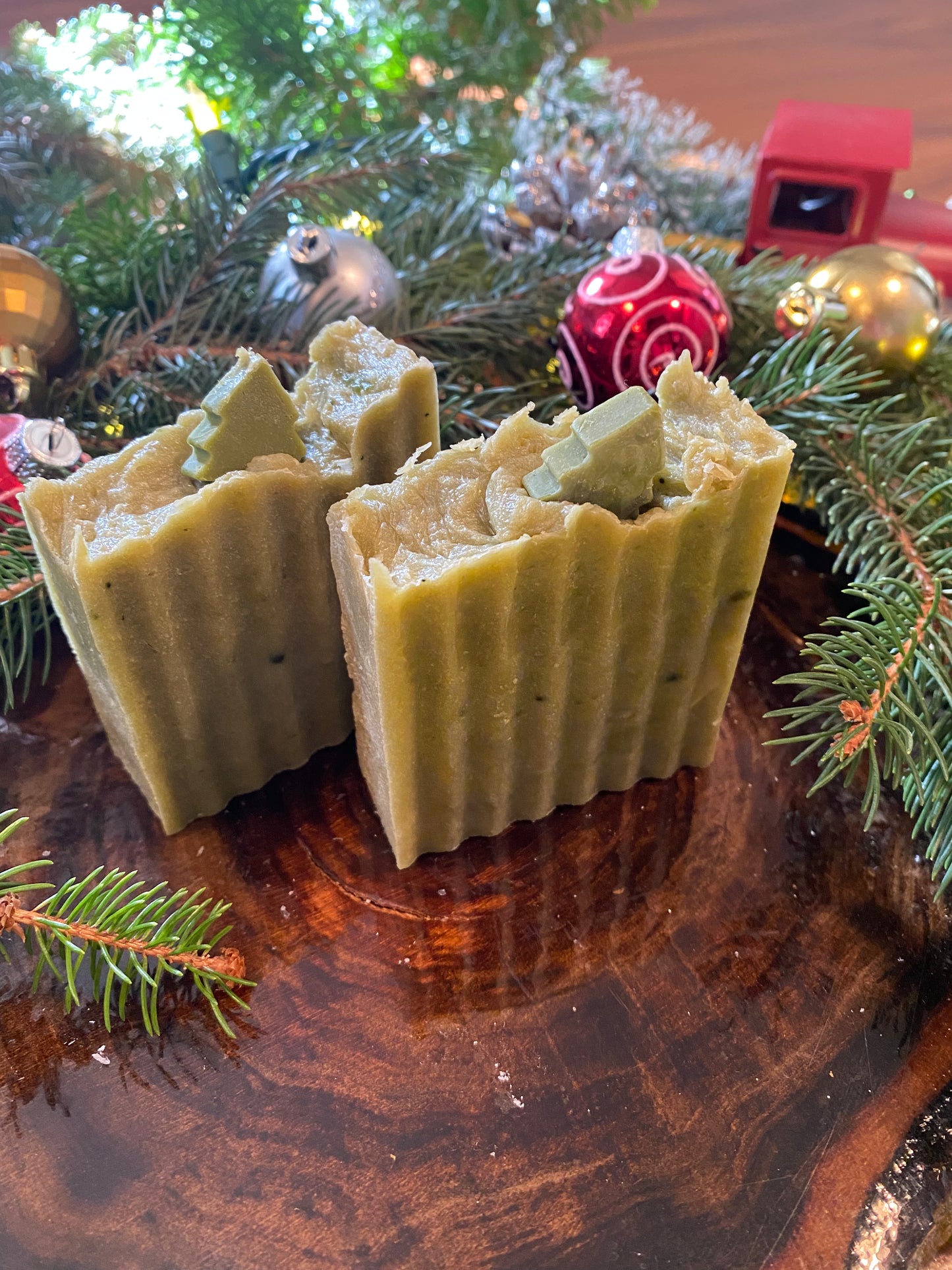 Christmas Tree Soap